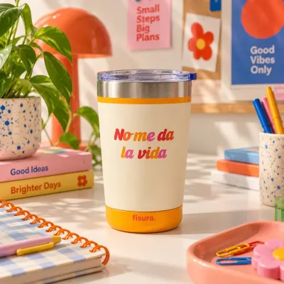 Thermos cup "No me da la vida" | Happyideas