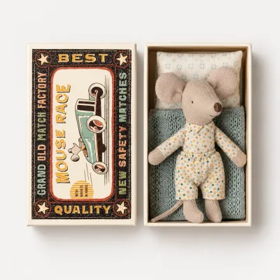 Peluche Ratón Hermano Caja Cerillas | Happyideas
