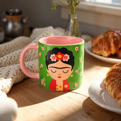 Taza Frida Kahlo - Cerámica original | Happyideas