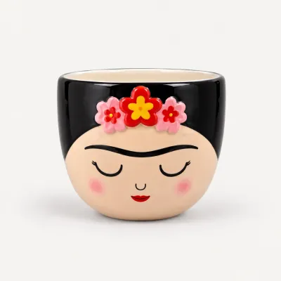 Maceta Frida pequeña: maceta original | Happyideas