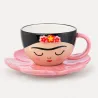 Frida Flower Cup & Saucer | Happyideas