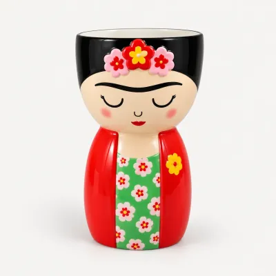 Maceta Frida grande: maceta original decorativa | Happyideas
