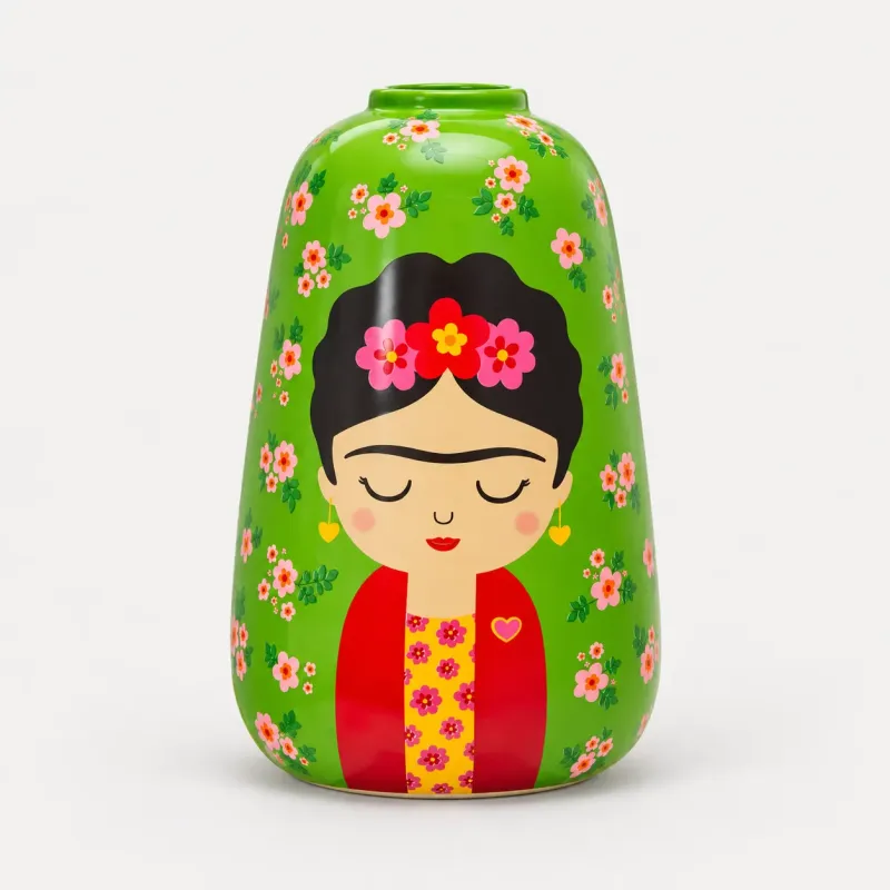 Jarrón Frida: jarrón original de cerámica | Happyideas