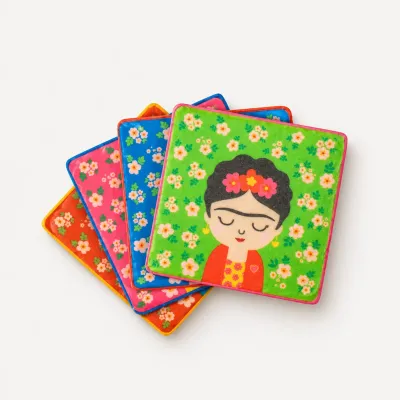Posavasos Frida Kahlo Set de 4 | Happyideas
