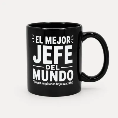 Taza "El Mejor Jefe del Mundo" | Happyideas