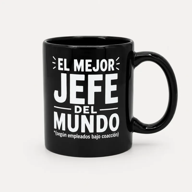 Taza "El Mejor Jefe del Mundo" | Happyideas