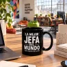 Taza "La Mejor Jefa del Mundo" | Happyideas