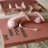 Pink Retro Phone Handset for Mobile, USB-C | Happyideas