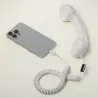 Auricular teléfono retro beige para móvil USB-C | Happyideas