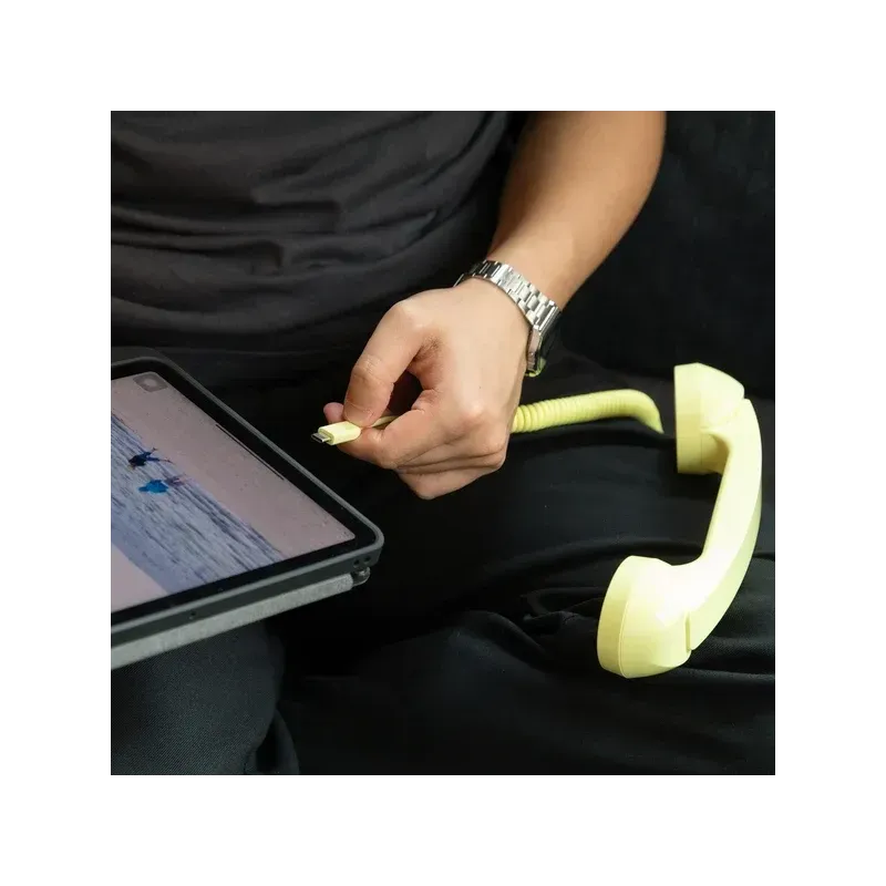 Auricular teléfono retro para móvil USB-C | Happyideas