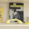 Yellow Retro Phone Handset for Mobile, USB-C | Happyideas