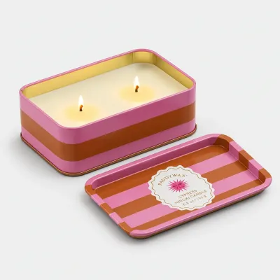 Vela en lata Sol: vela aromática original | Happyideas