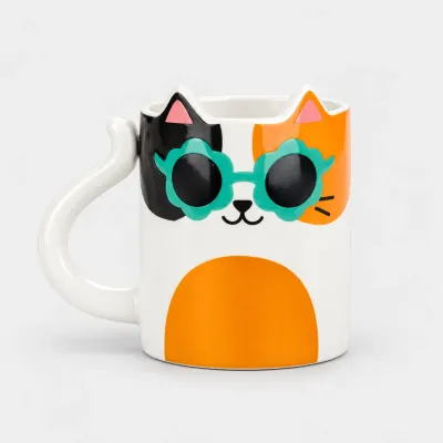 Taza Calico Cool Cat 350 ml. | Happyideas