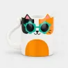 Cool Cat Calico Ceramic Mug 350 ml | Happyideas