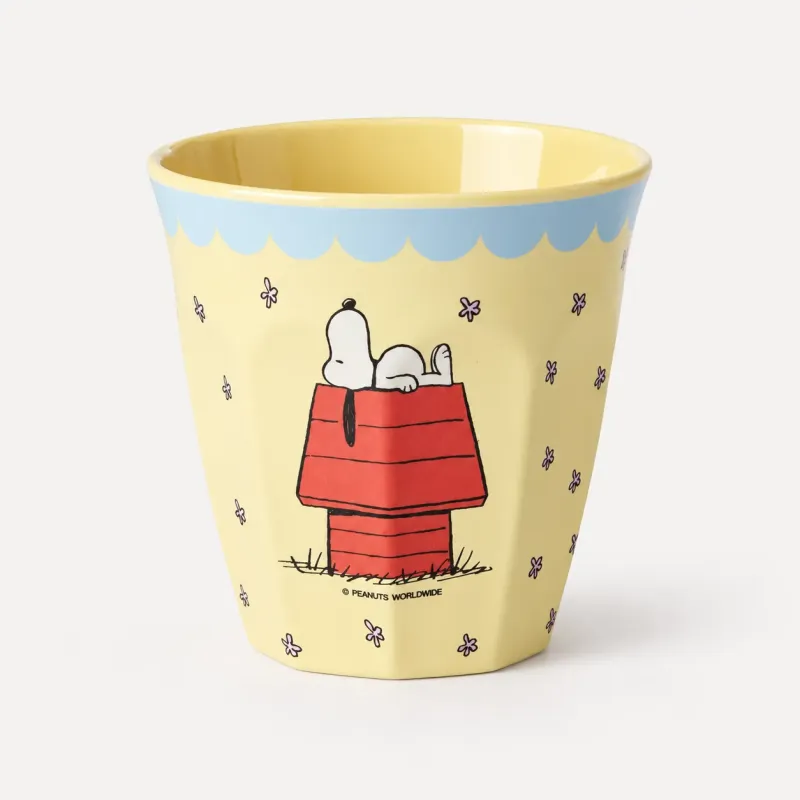 Cream Snoopy Doghouse Melamine Cup | Happyideas