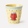 Cream Snoopy Doghouse Melamine Cup | Happyideas