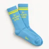 Calcetines "Yo no sudo, brillo" azules | Happyideas