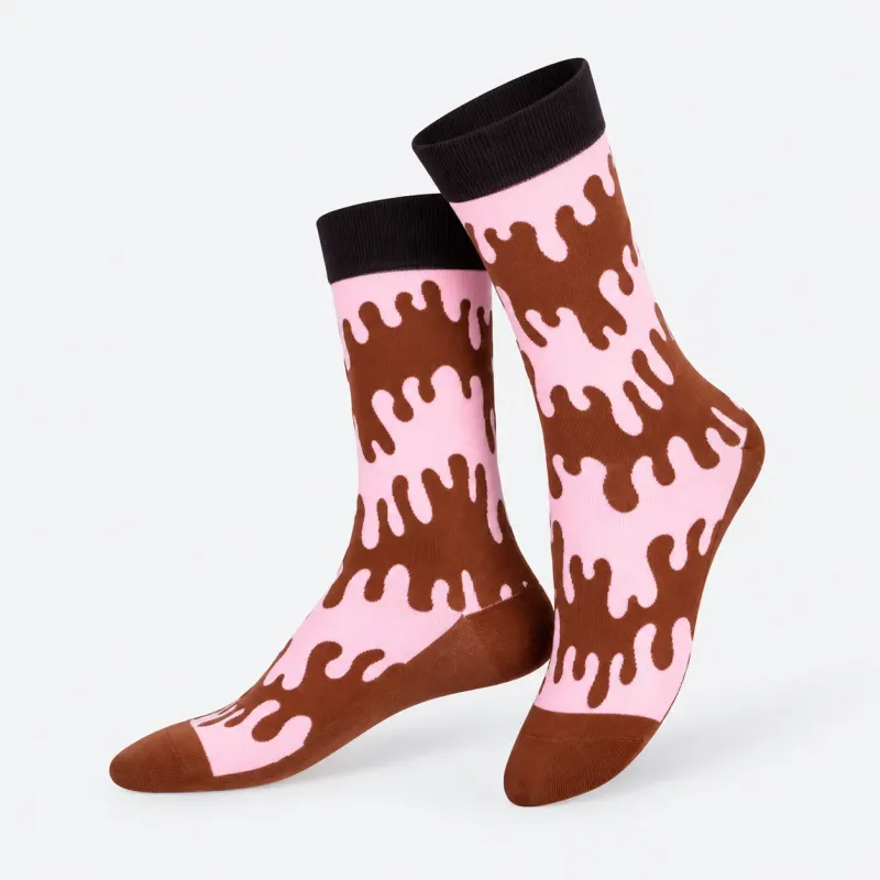 Calcetines crema cacao | Happyideas