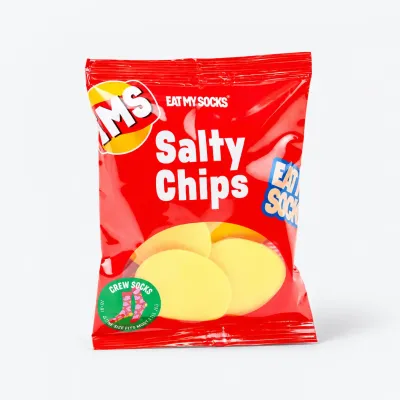 Calcetines patatas chips | Happyideas