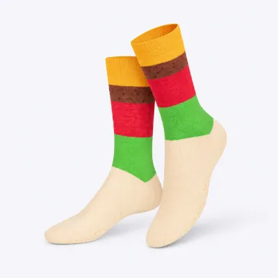 Calcetines hamburguesa | Happyideas