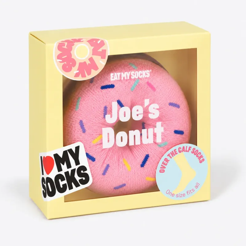 Calcetines donut fresa | Happyideas