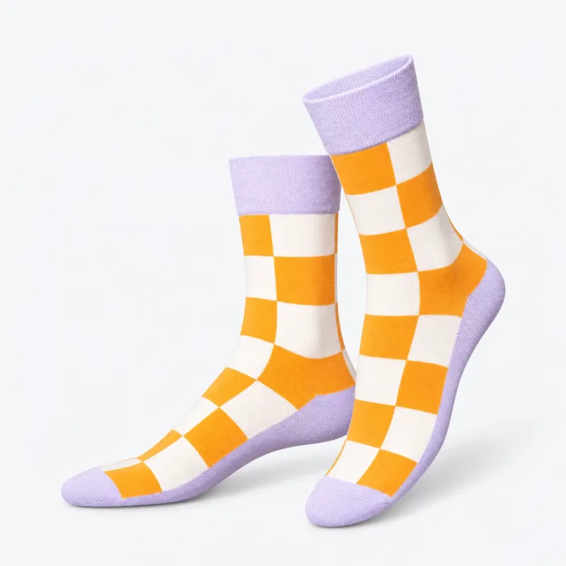 Orange soda socks by Eat My Socks | Happyideas