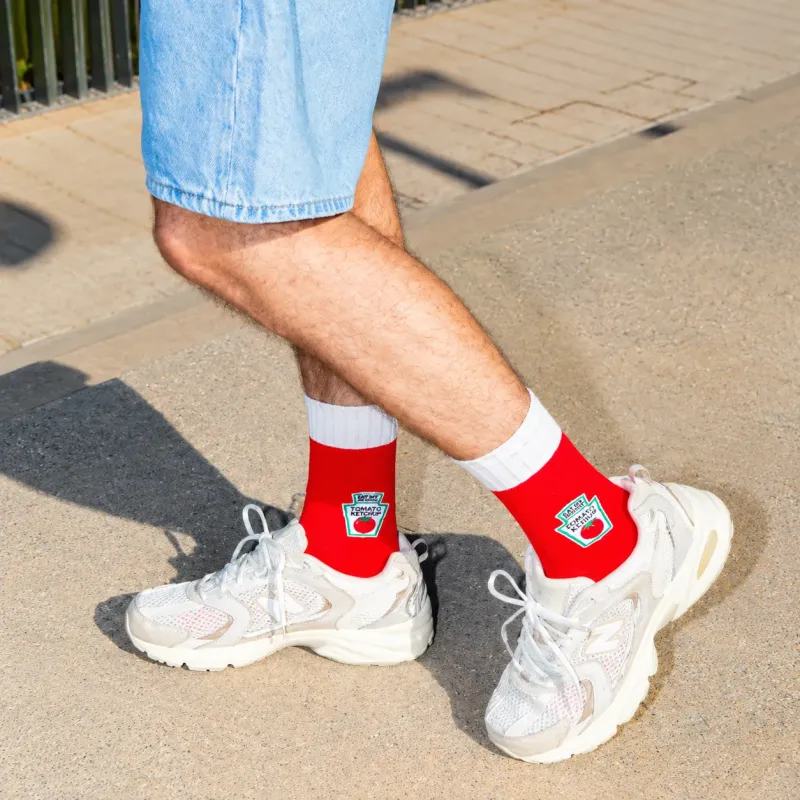 Calcetines ketchup Eat My Socks | Happyideas