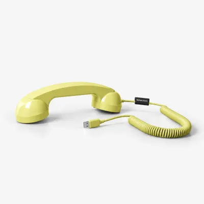 Auricular teléfono retro para móvil USB-C | Happyideas