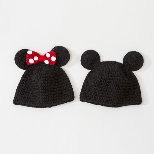 Gorro crochet Mickey yMinnie