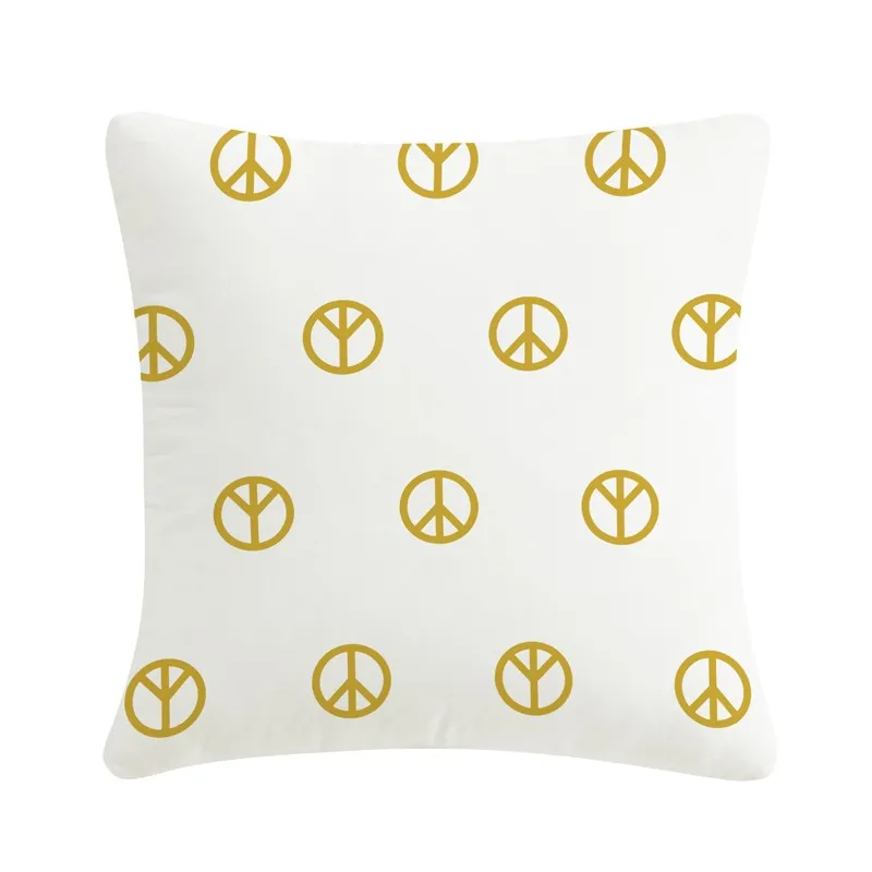 Gold pillow Peace