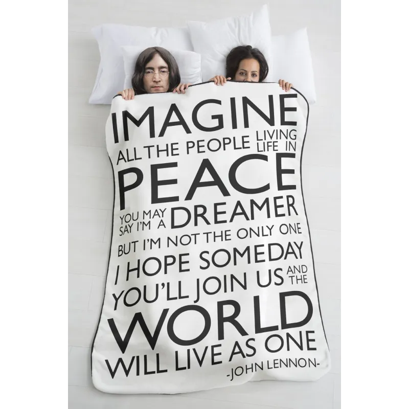 Manta sofá Imagine negro
