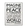 Manta sofá Imagine negro