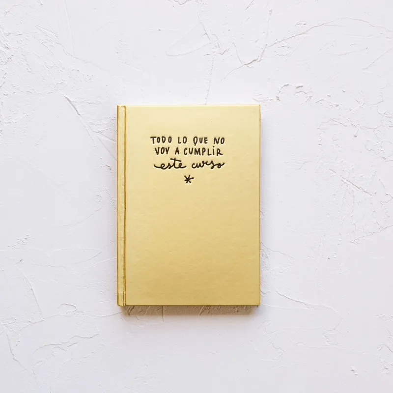 Libreta GOLD PROMISES Lucía Be