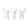 Set 3 perchas Buddy Blanco | Happyideas