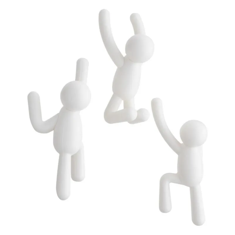 Set 3 perchas Buddy Blanco | Happyideas