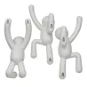 Set 3 perchas Buddy Blanco | Happyideas