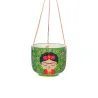 Maceta Frida colgante verde original | Happyideas