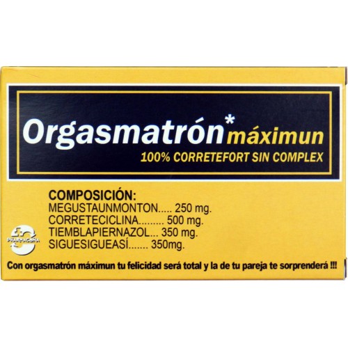 Caja Carmelos Orgasmatrón Pharmacoña