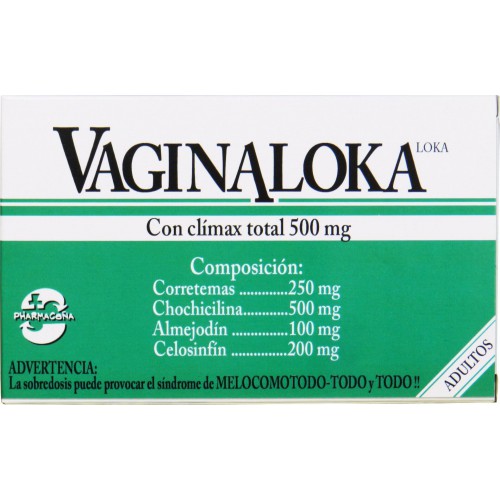 Caja Carmelos Vaginaloka Pharmacoña