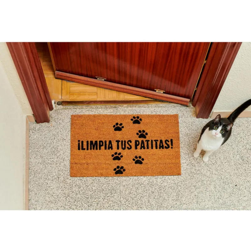 Felpudo limpia tus patitas | Happyideas