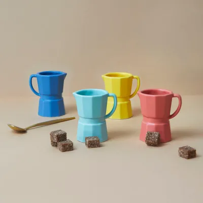 Set Tazas Espresso Cafetera | Happyideas