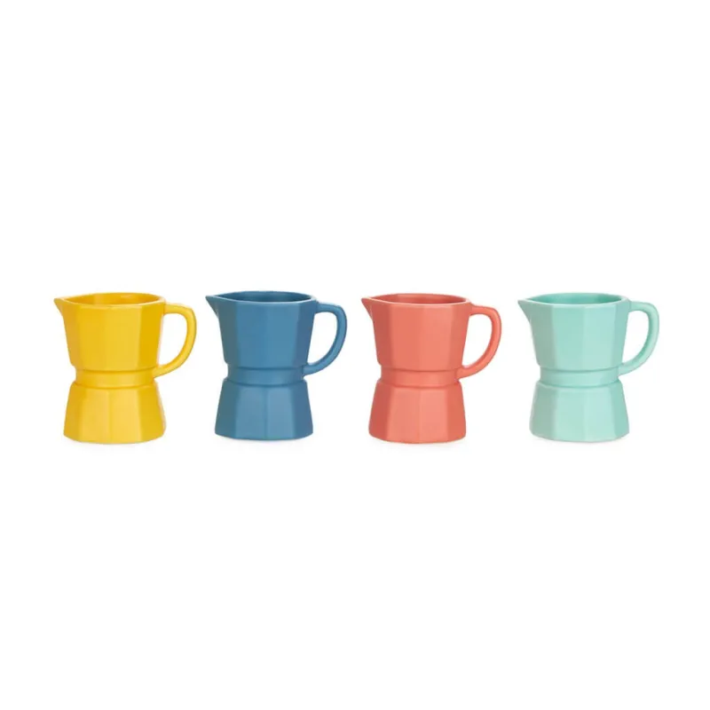 Set Tazas Café con Leche Cafetera | Happyideas