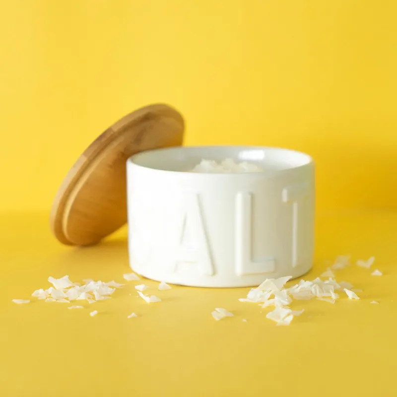 Bote Sal en Escamas XXL Blanco | Happyideas