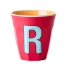 Melanin Tumbler letter R - Two tones | Happyideas