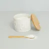 Azucarero Sugar con Cuchara Blanco | Happyideas