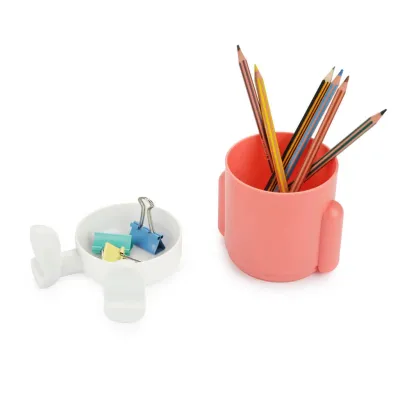 Pencil holder Mr. Sitty Red Balvi - Happyideas.com