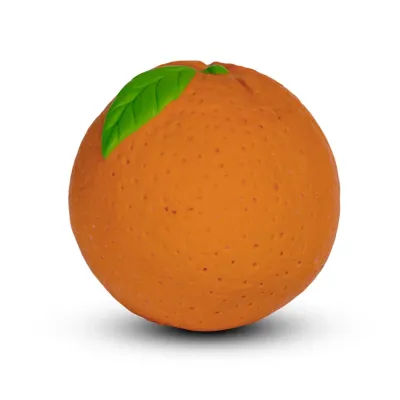 Pelota de bebé naranja sensorial | Happyideas