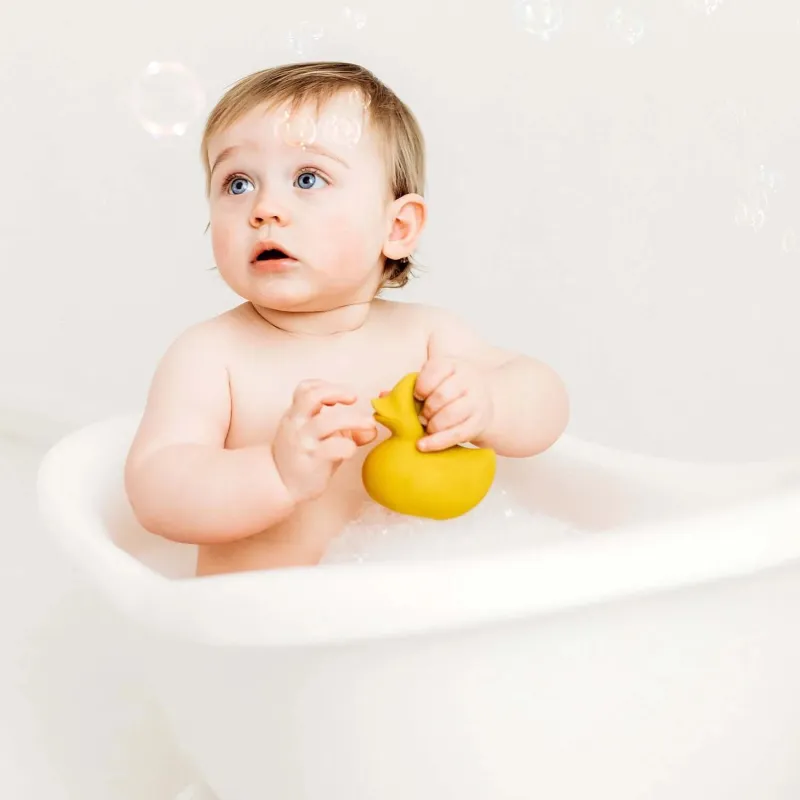 Elvis Duck Bath Toy Yellow Oli&Carol-Happyideas.com
