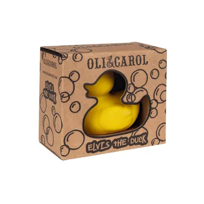 Juguete de Baño Patito Elvis Amarillo | Happyideas
