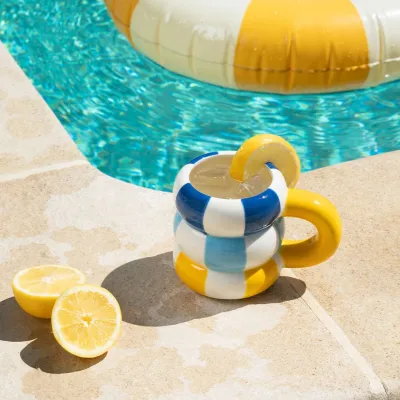 Taza Floats Amarillo | Happyideas
